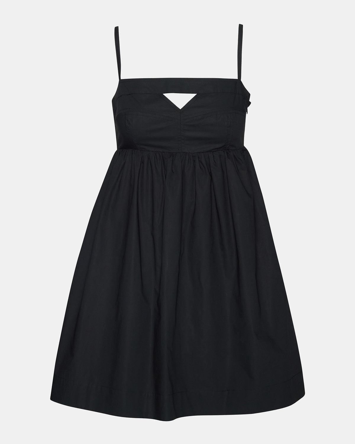 MEADOW Black Mini Cut-Out Flowy Dress | Steve Madden Sale