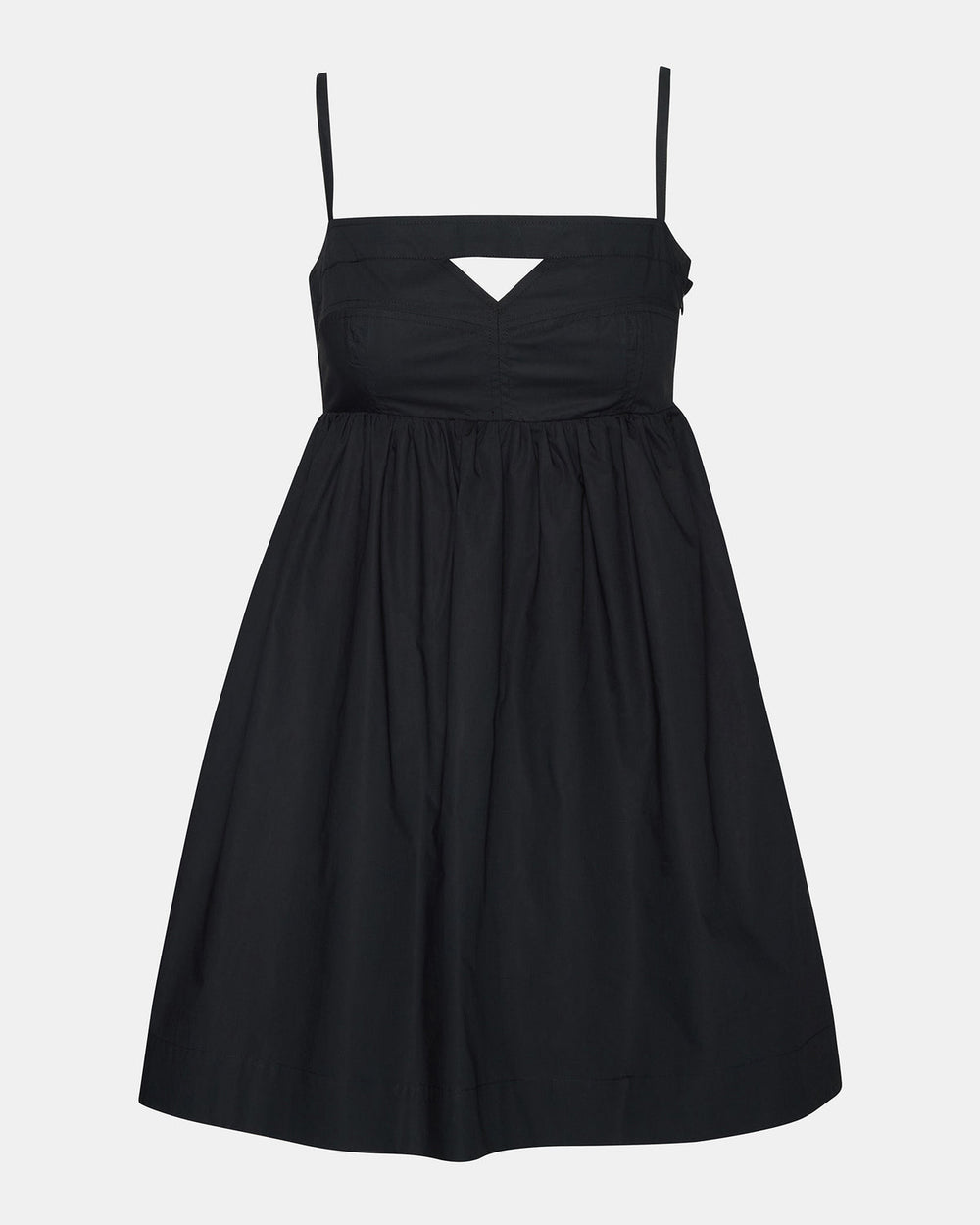 MEADOW Black Mini Cut-Out Flowy Dress | Steve Madden Sale