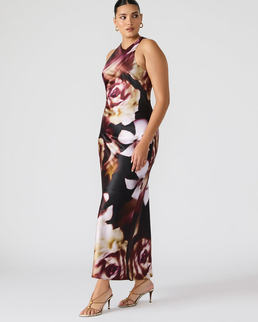 JAIDAN Mesa Rose Maxi Floral Print Flowy Women's Dress | Steve Madden Sale