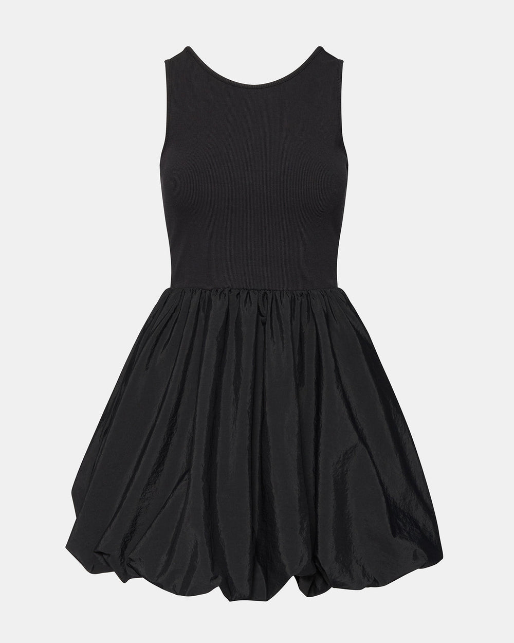 PALERMO Black Women's Mini Bubble-Hem Dress | Steve Madden discount