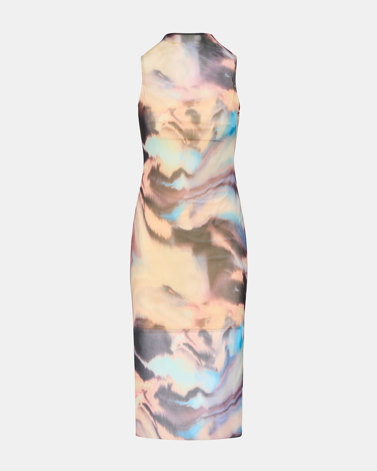 SIDRA Multi Women's Sleeveless Tie-Dye Midi Dress | Steve Madden near me