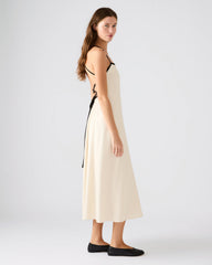 RIYAN Natural Women's Flowy Strappy Crossback Maxi Dress | Steve Madden near me