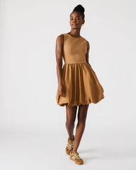 PALERMO Camel Women's Mini Bubble-Hem Dress | Steve Madden near me