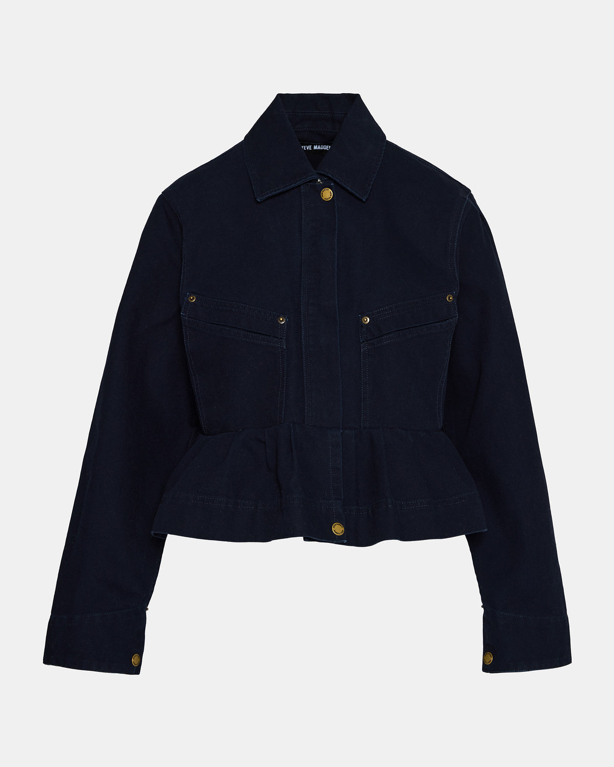 SLOAN Midnight Sky Long-Sleeved Zip-Up Women's Jacket | Steve Madden outlet