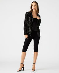PAYTON Sequin Blazer Black | Women's Blazers | Steve Madden near me