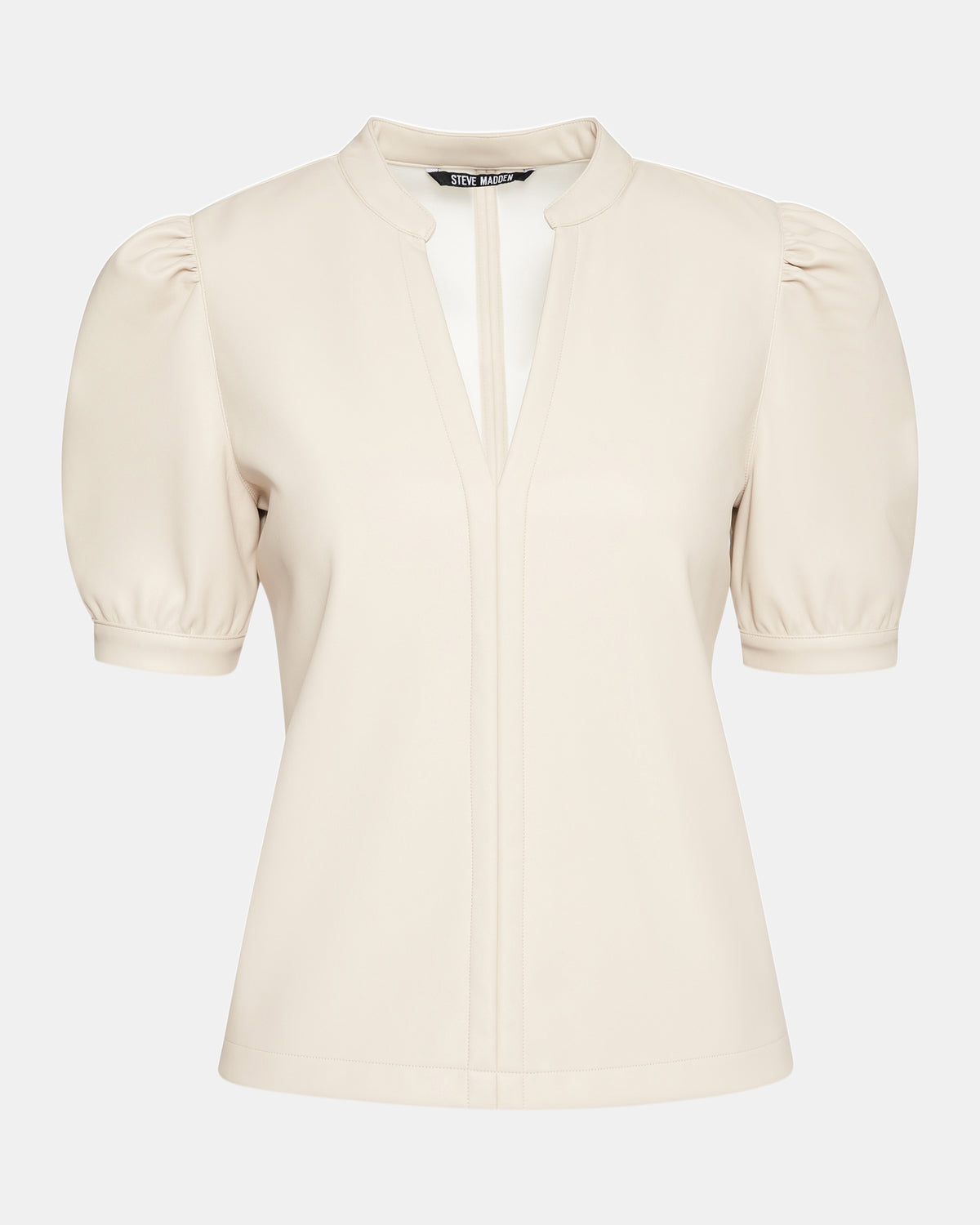 JANE Bone Women's Short-Sleeved Suede Top | Steve Madden Sale