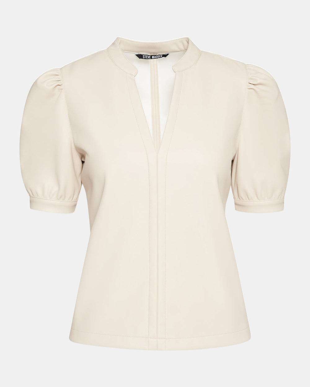 JANE Bone Women's Short-Sleeved Suede Top | Steve Madden Sale