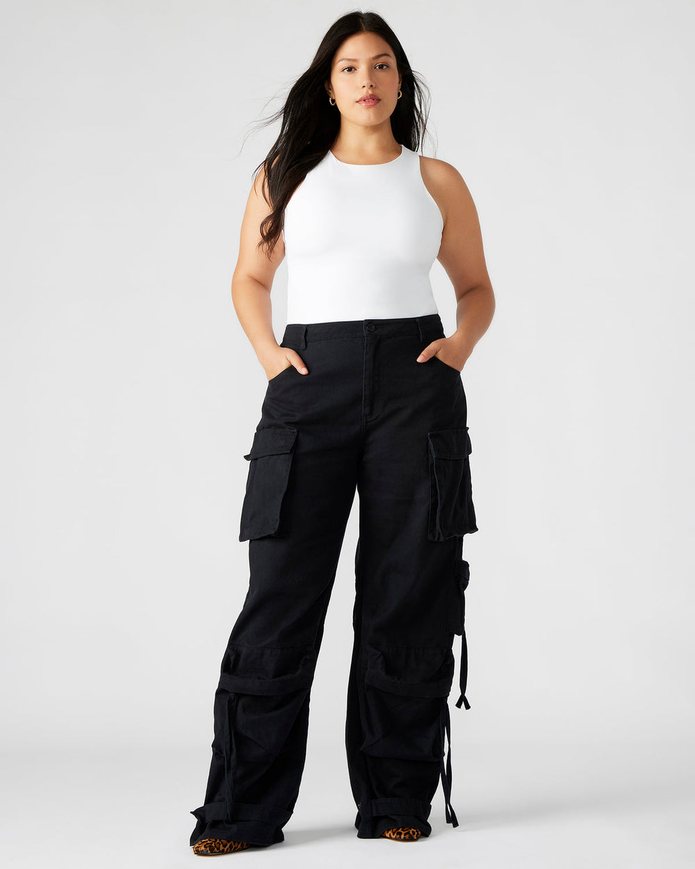 NICO White Women's Contour Stretch Bodysuit | Steve Madden on Sale