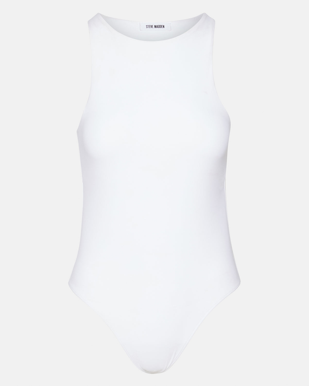 NICO White Women's Contour Stretch Bodysuit | Steve Madden on Sale