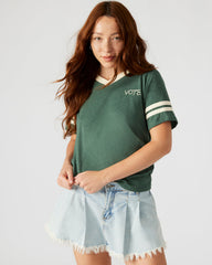 VOTE Green Unisex Short Sleeve Tee | Steve Madden online