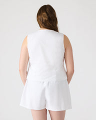ALIZA White Women's Bow Tie-Front Top | Steve Madden outlet