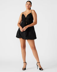 INDY Top Black | Women's Tie Fastening Rhinestone Camisole Tank Top | Steve Madden online