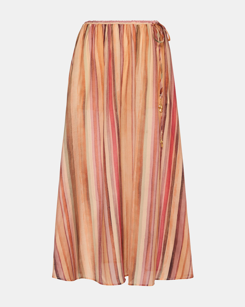 SHILLOH Stripe Detail Flowy Women's Maxi Skirt | Steve Madden discount