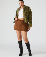 CINDI Skort Chicory Coffee Women's Mini Skort | Steve Madden near me