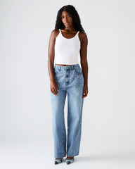 TAYLOR Jean Forever Blue Women's Cutout Jeans | Steve Madden discount