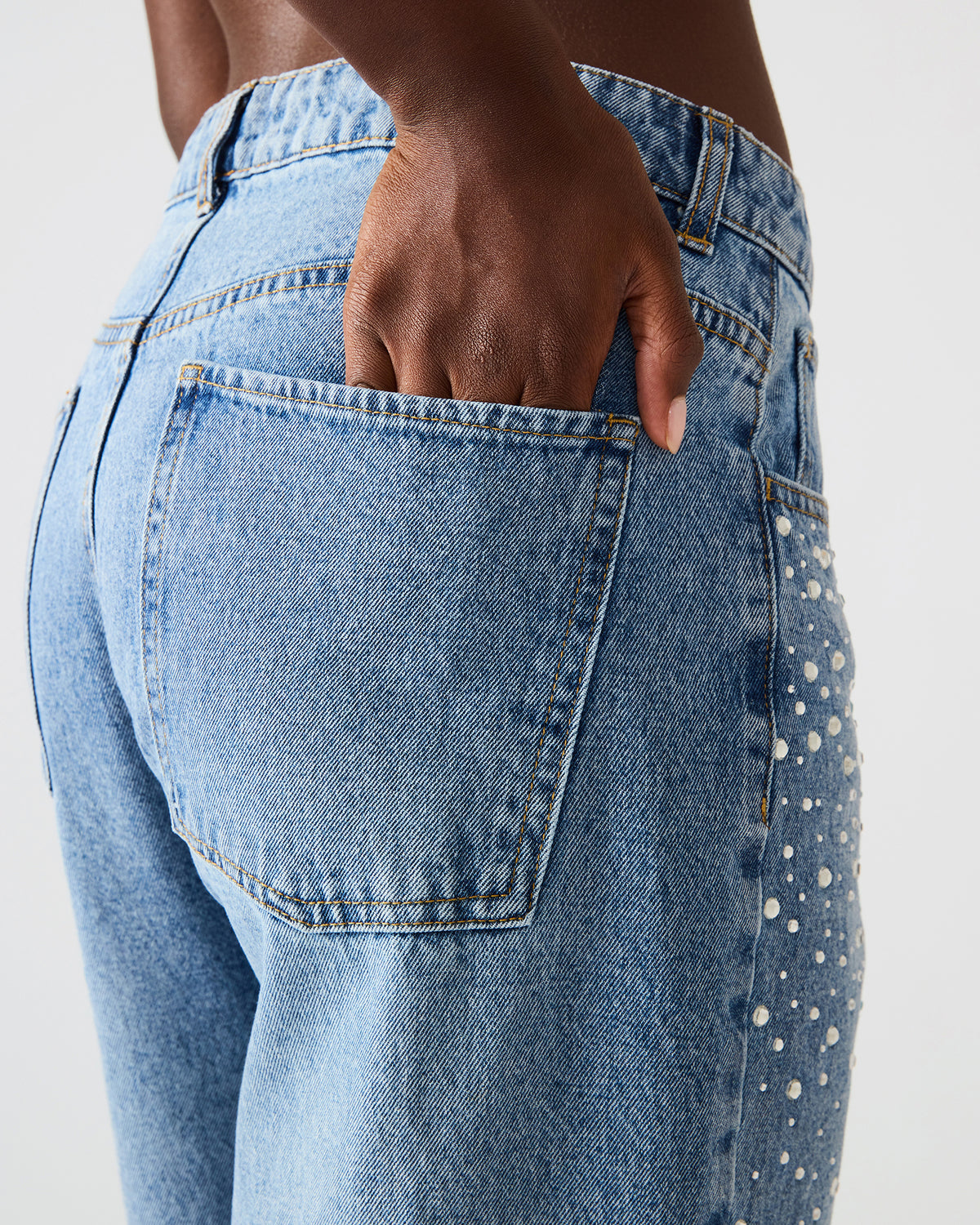 TAYLOR Jean Forever Blue Women's Cutout Jeans | Steve Madden discount