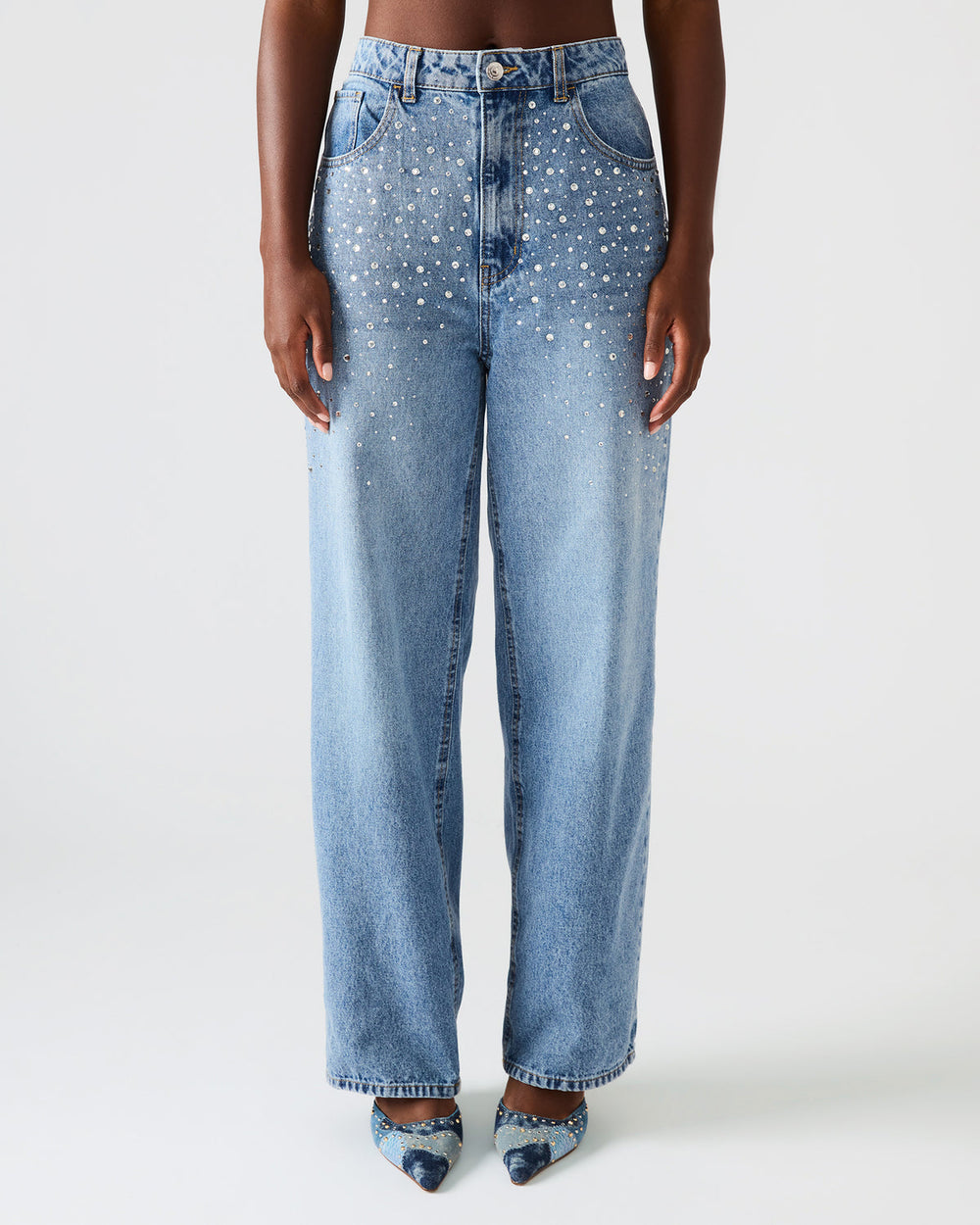 TAYLOR Jean Forever Blue Women's Cutout Jeans | Steve Madden discount