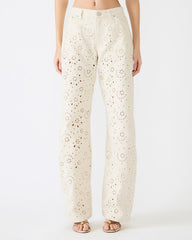 RORI Sea Mist Straight-Leg Denim Women's Bottoms | Steve Madden online