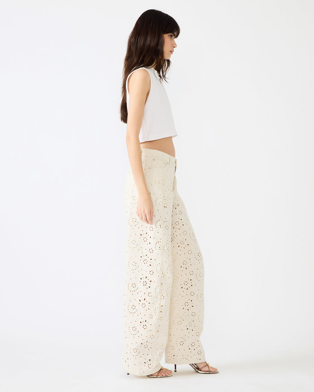RORI Sea Mist Straight-Leg Denim Women's Bottoms | Steve Madden online