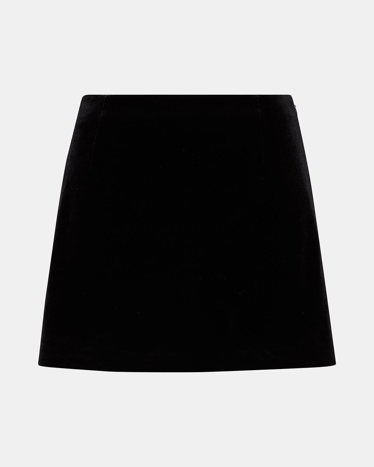 CINDI Velvet Black Women's Mini Skort | Steve Madden outlet