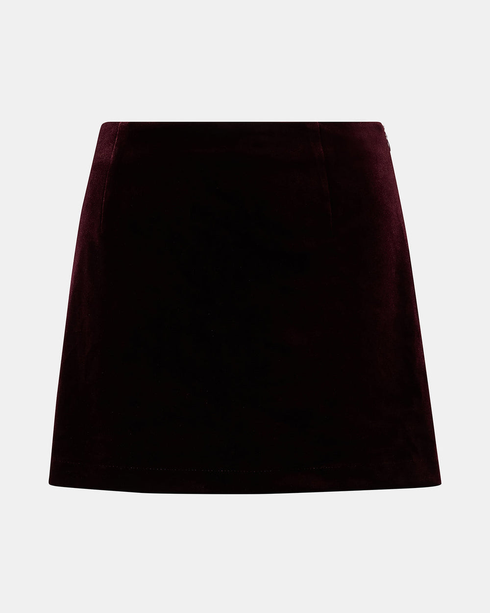 CINDI Velvet Wine Women's Mini Skort | Steve Madden Sale