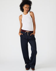 DAISY Midnight Athletic Tie-Front Matching Set Women's Pants | Steve Madden for Sale