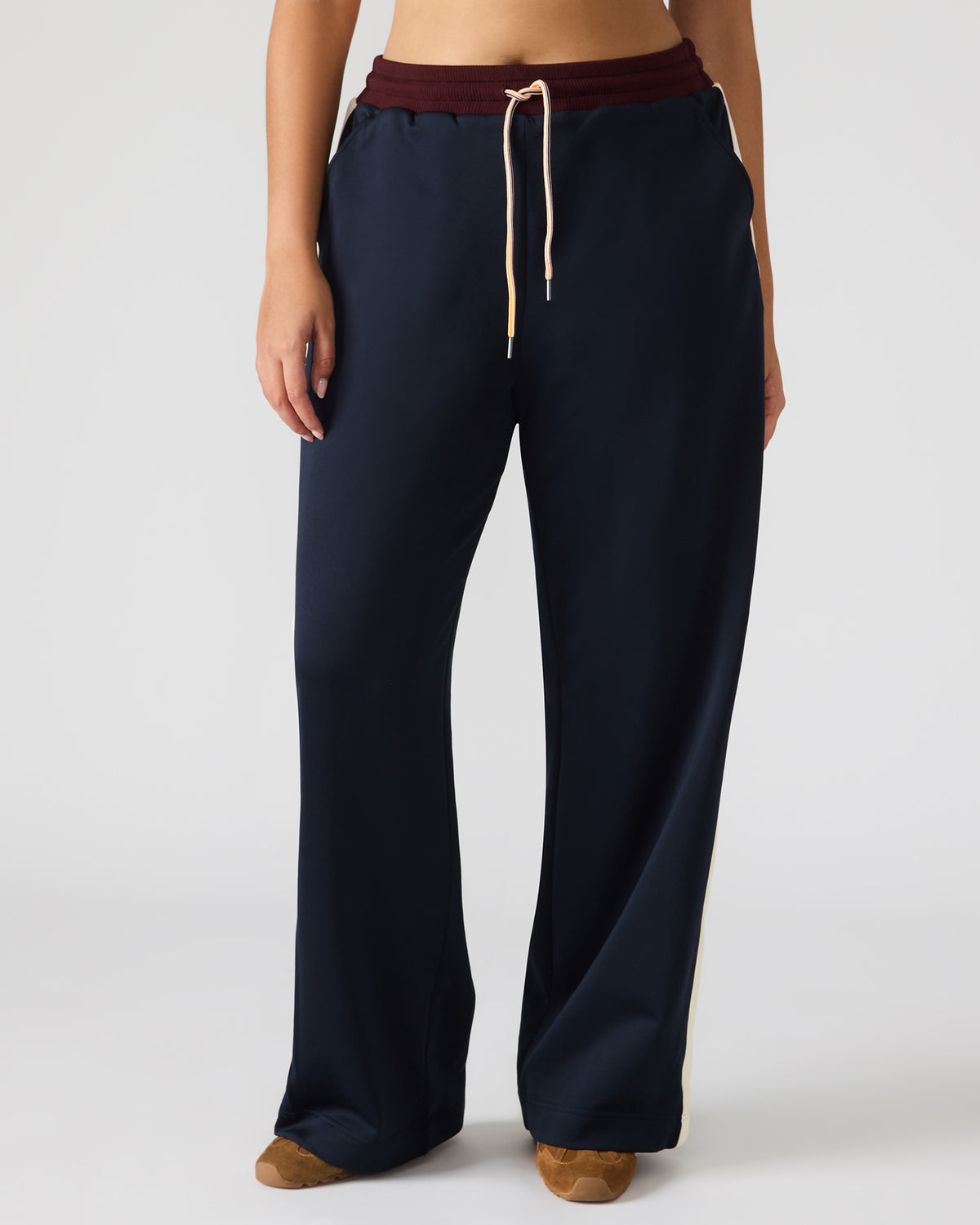 DAISY Midnight Athletic Tie-Front Matching Set Women's Pants | Steve Madden for Sale