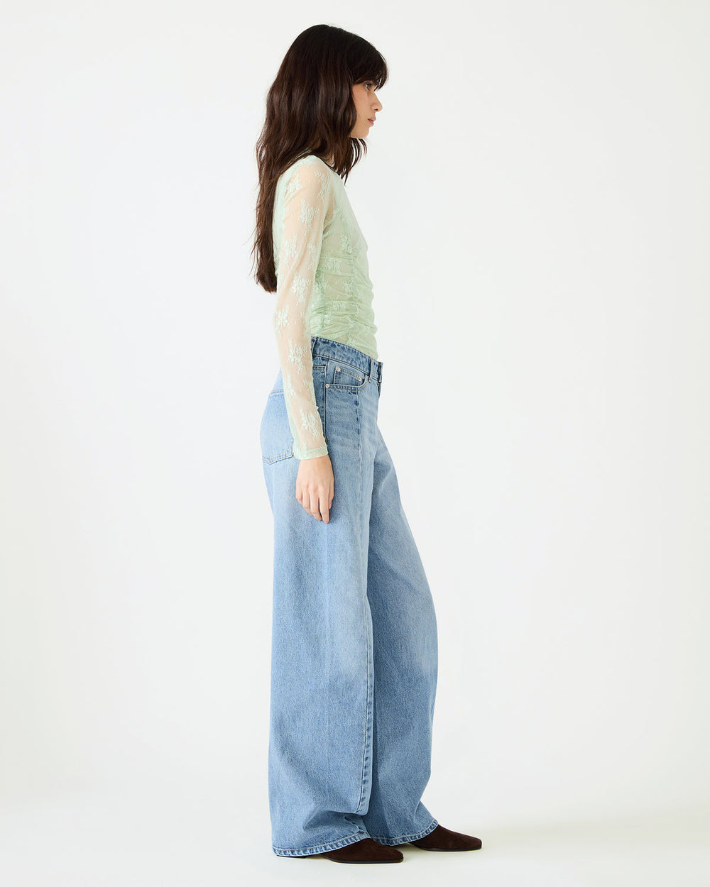 RORI Forever Blue Straight-Leg Denim Women's Bottoms | Steve Madden online