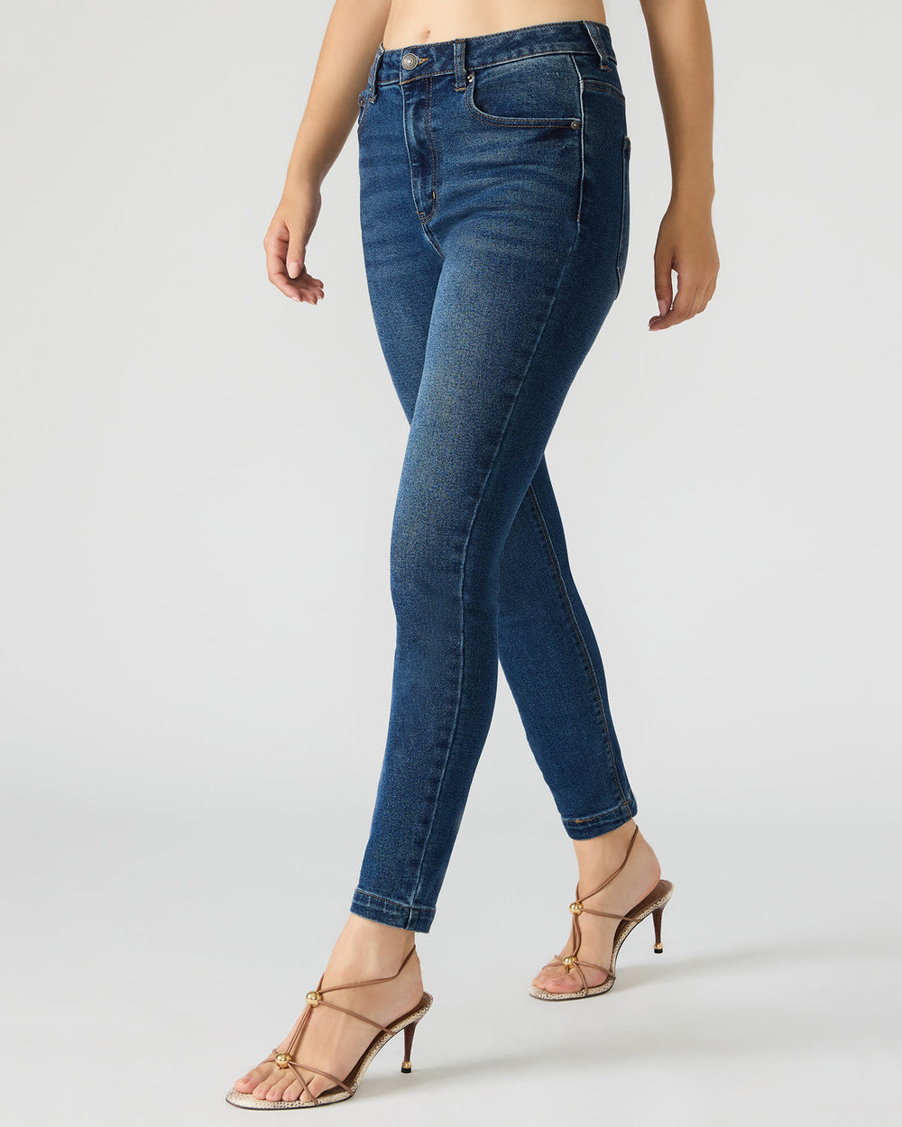 LONA Midnight Blue Denm Skinny Women's Jeans | Steve Madden US