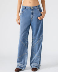 TRE Forever Blue Low-Rise Denim Women's Jeans | Steve Madden for Sale
