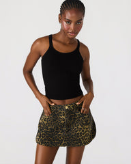 SIMONA Hot Sports Print Women's Mini Skirt | Steve Madden on Sale