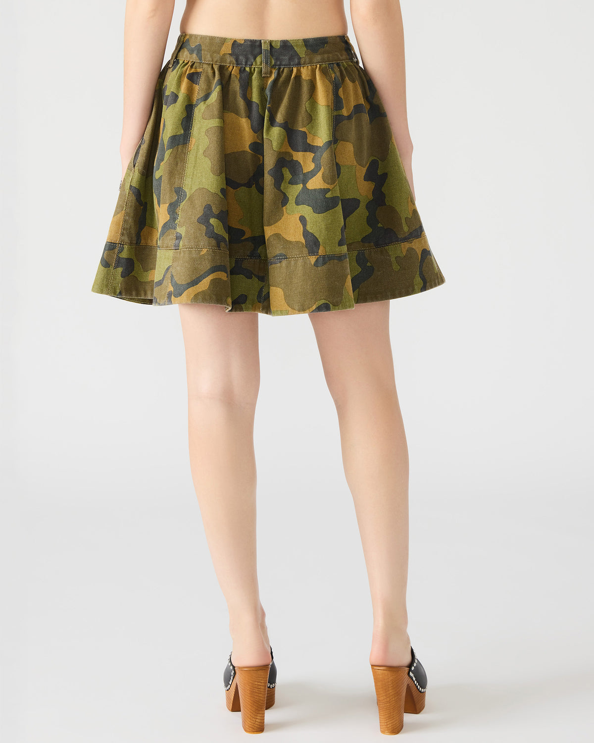 SLOAN Camouflage Mini Denim A-Line Women's Skirt | Steve Madden for Sale