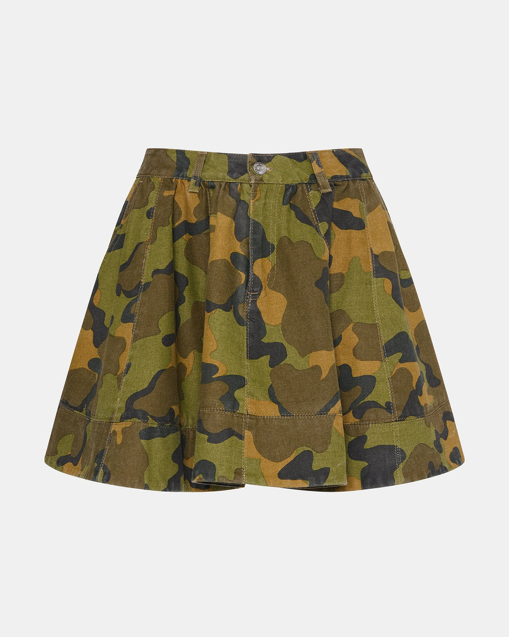 SLOAN Camouflage Mini Denim A-Line Women's Skirt | Steve Madden for Sale