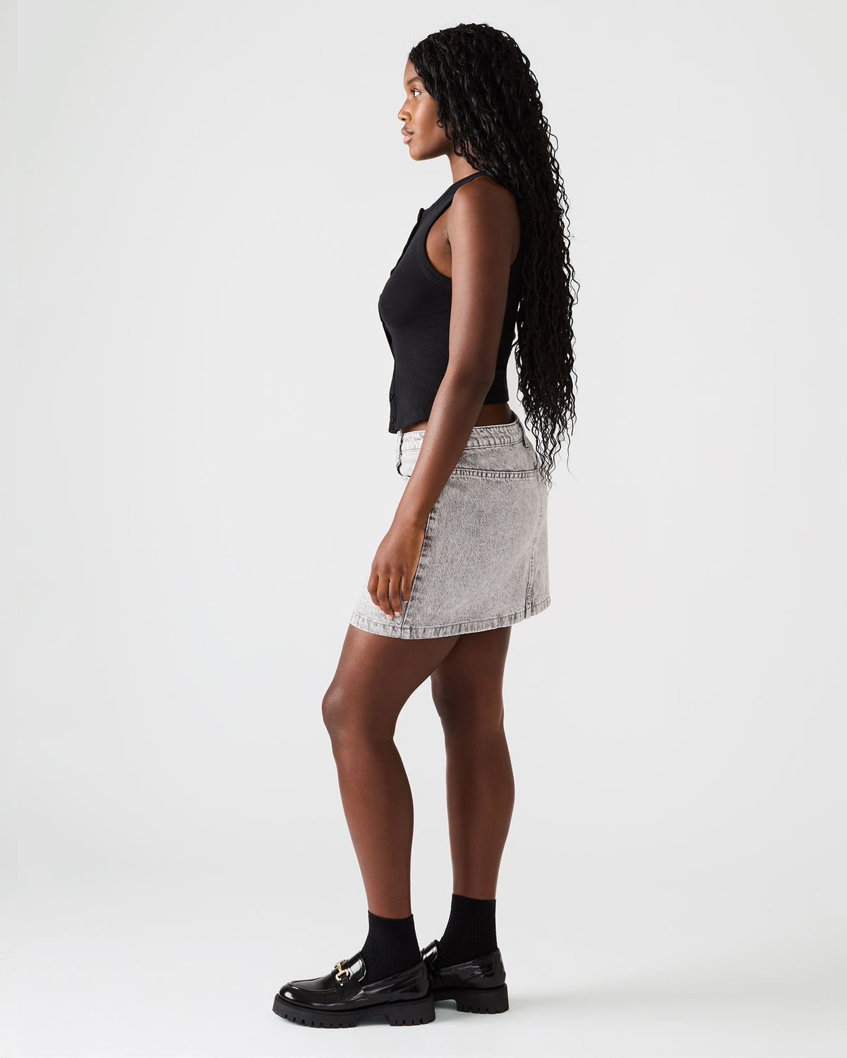 BECK Silver Women's Skirt | Steve Madden online
