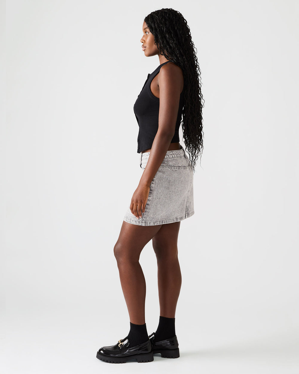 BECK Silver Women's Skirt | Steve Madden online