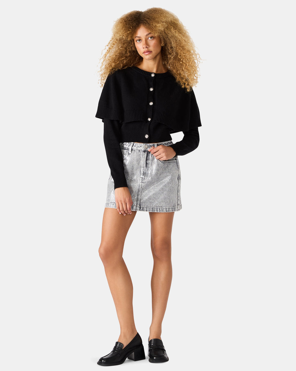 BECK Silver Women's Skirt | Steve Madden online