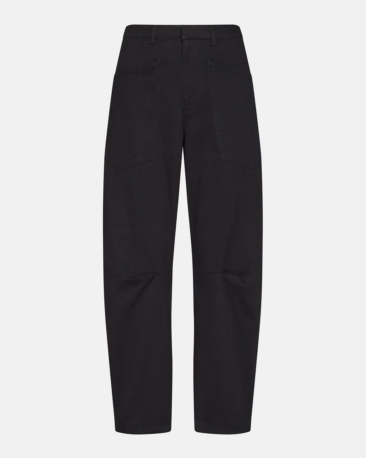 HANIEL Black Women's Barrel Leg Pant | Steve Madden for Sale