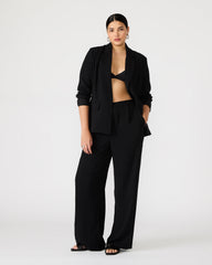 PAYTON Pant Black | Women's Wide Leg Trousers | Steve Madden on Sale