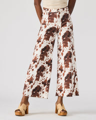 HARLI Brown Cow Print High-Rise Denim Women's Jean | Steve Madden discount