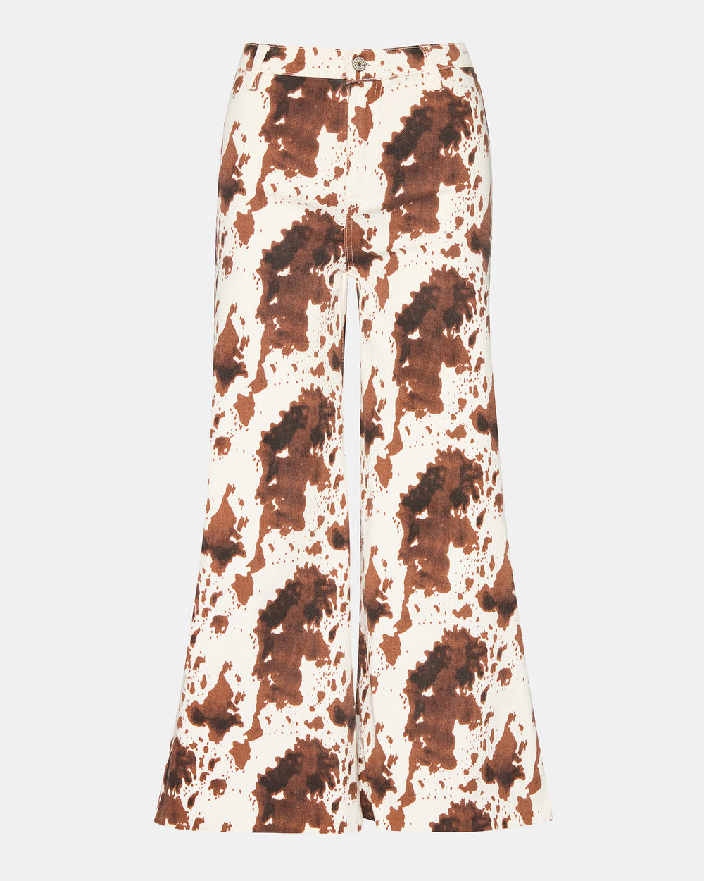 HARLI Brown Cow Print High-Rise Denim Women's Jean | Steve Madden discount