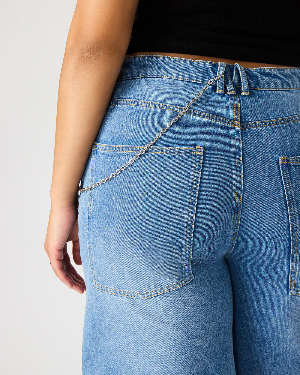 MAGDALEN Women's Denim Shorts | Steve Madden outlet