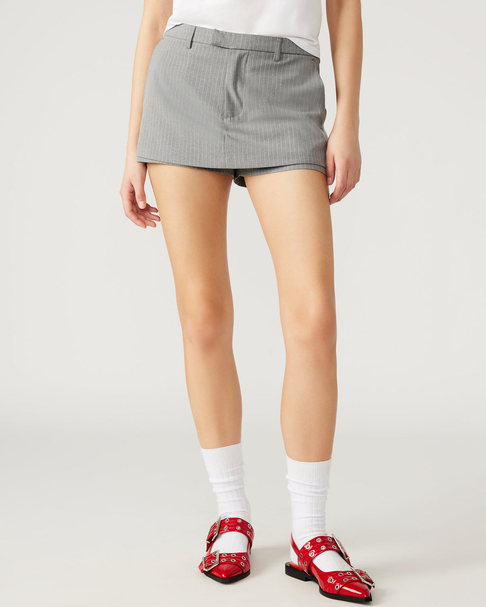 RODIN Grey Women's Mini Skort | Steve Madden on Sale