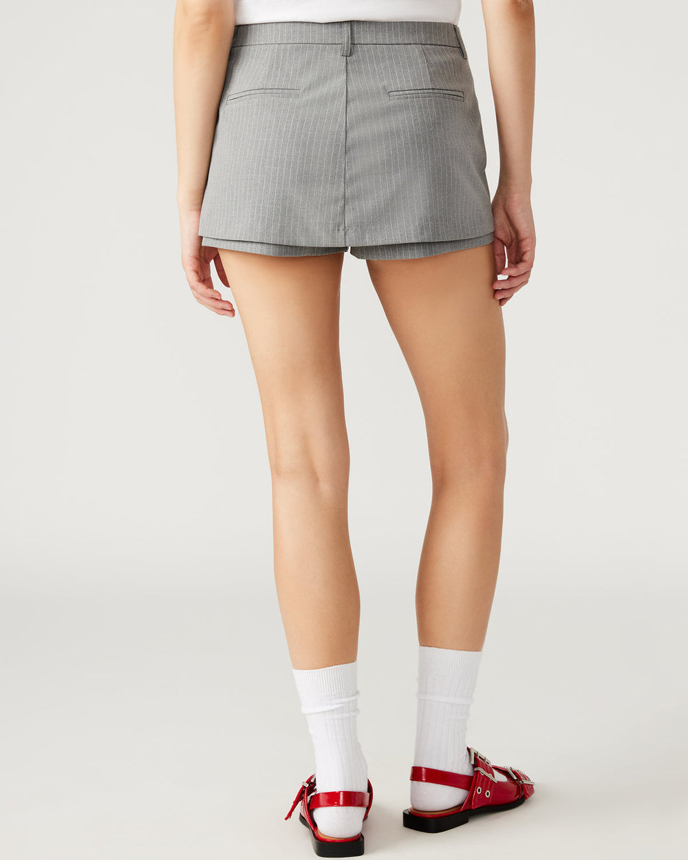 RODIN Grey Women's Mini Skort | Steve Madden on Sale