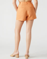 IMELDA Caramel Pleated Trouser Women's Shorts | Steve Madden for Sale