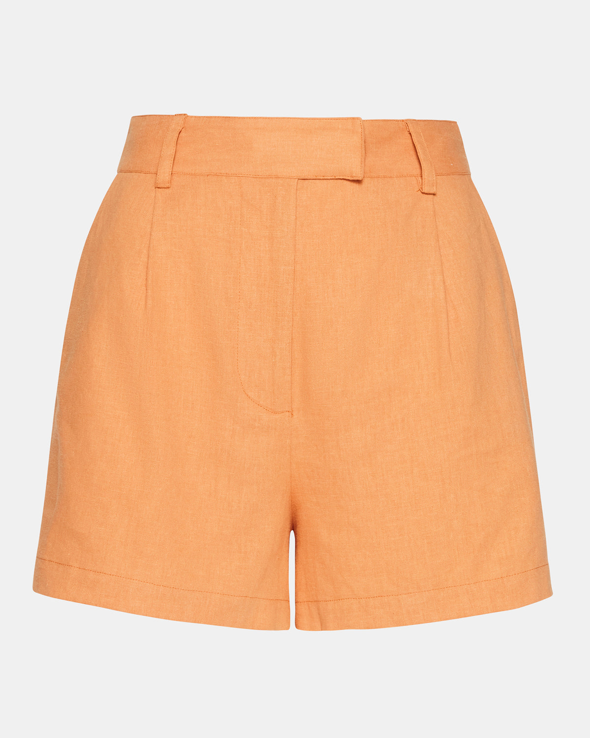 IMELDA Caramel Pleated Trouser Women's Shorts | Steve Madden for Sale