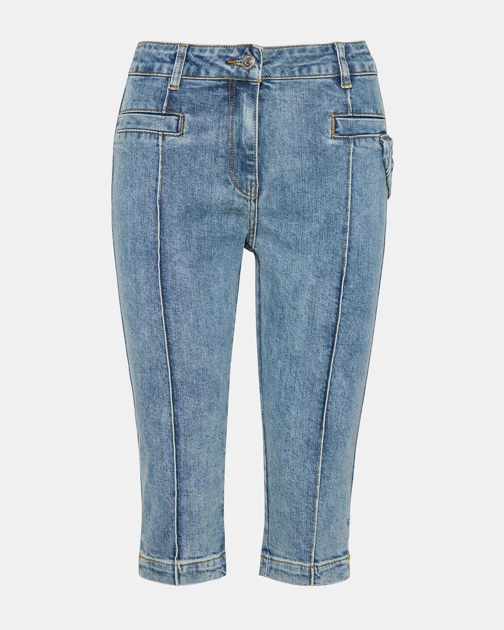 SKINNY DELRAY Denim Women's Fitted Capri Pants | Steve Madden near me