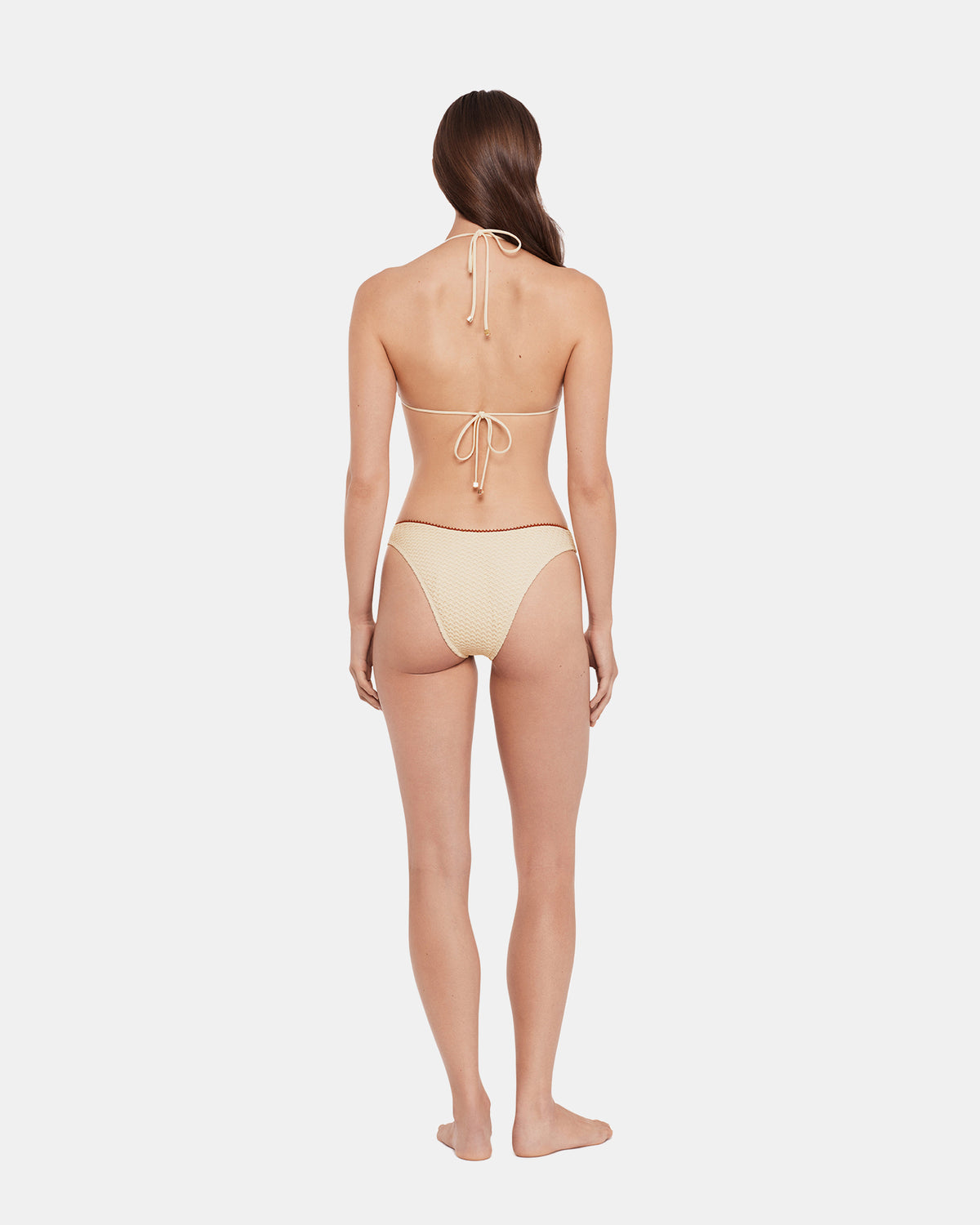 CROCHET BIKINI TOP PEARL Women's Bikini Top | Steve Madden on Sale