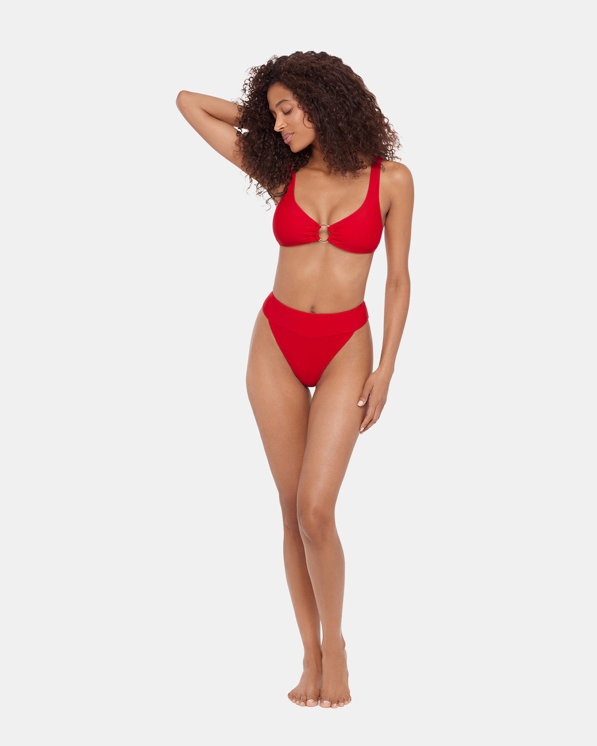 SLEEK 'N CHIC BIKINI BOTTOM Cherry Women's Cheeky Bikini Bottom | Steve Madden near me