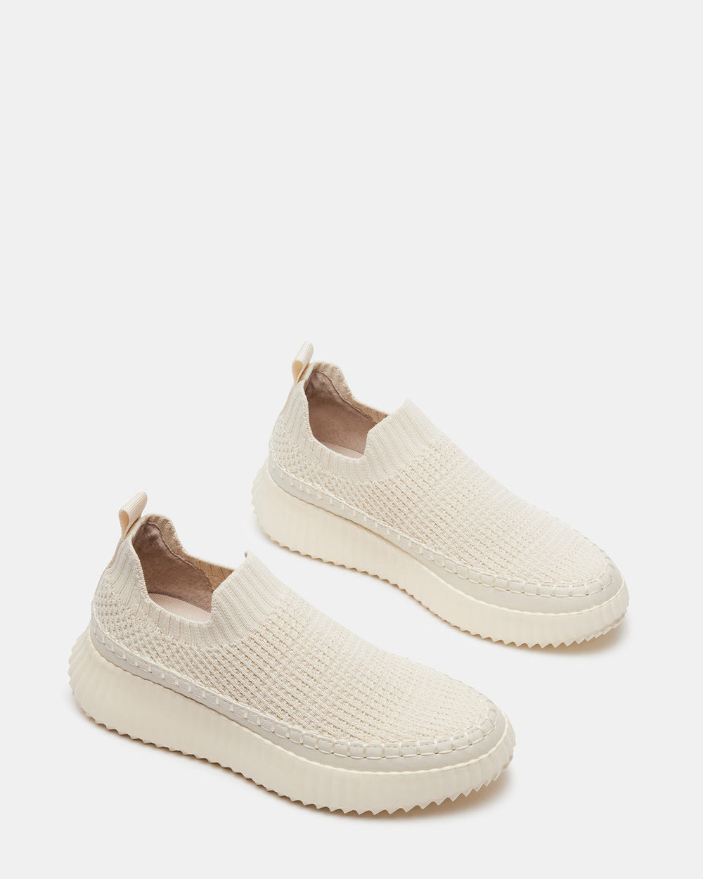 SAMARAH Beige Low Top Slip On Sneaker | Women's Sneakers | Steve Madden on Sale