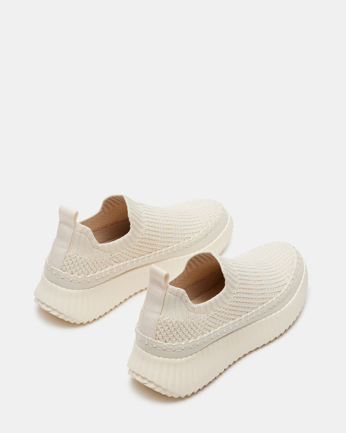 SAMARAH Beige Low Top Slip On Sneaker | Women's Sneakers | Steve Madden on Sale